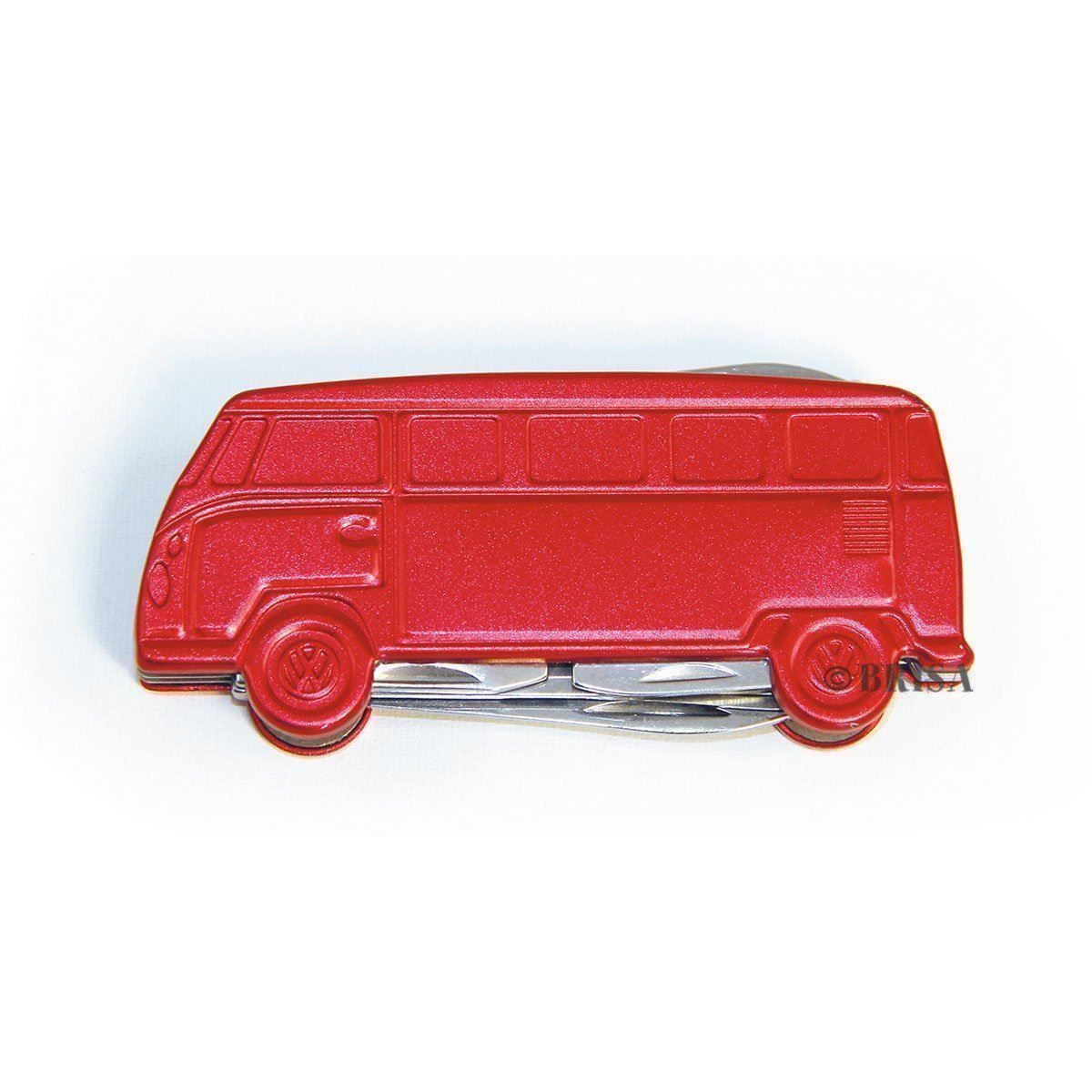 Coltelli: VW T1 BUS 3D TASCHENMESSER - ROT – Nuovo e nell'imballaggio originale da Wil SG venduto da Saxer1 2