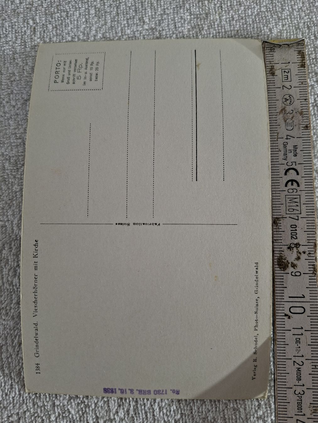 Cartoline postali: Ansichtskarten Grindelwald Nr.2 – Usato da Grindelwald venduto da carro5 2