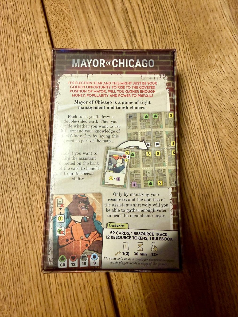 Giochi: Mayor of Chicago – Nuovo e nell'imballaggio originale da Villigen venduto da chrishacky 1
