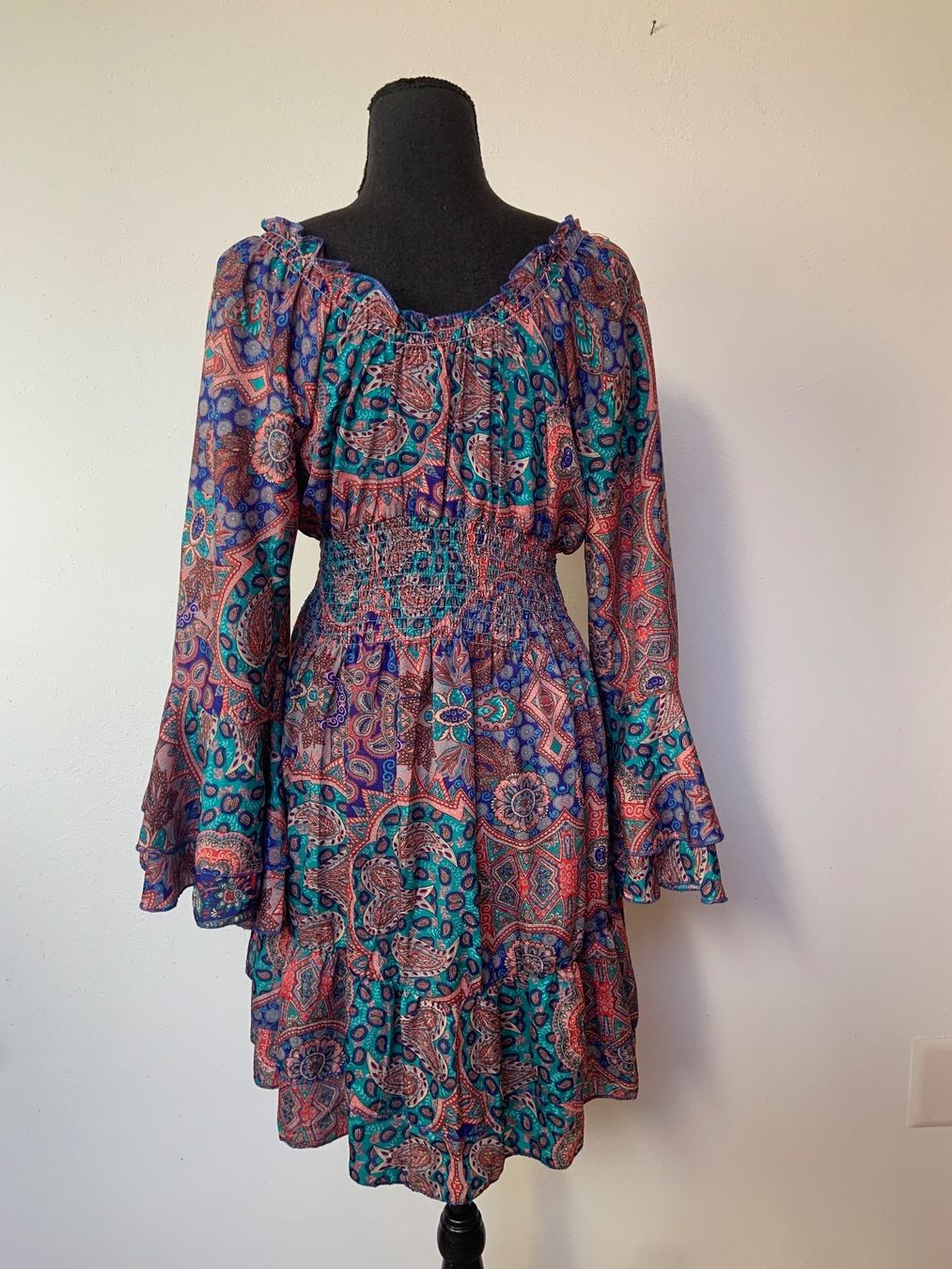 Vestiti: Boho Minikleid aus Seide – Nuovo (secondo la descrizione) da Sigriswil venduto da ck56 2