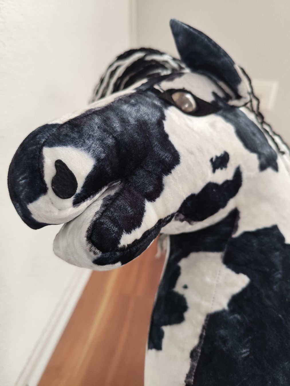 Giocattoli: Schwarz/Weiß Geschecktes Hobby Horse – Nuovo (secondo la descrizione) da Buttwil venduto da Melissa007 8