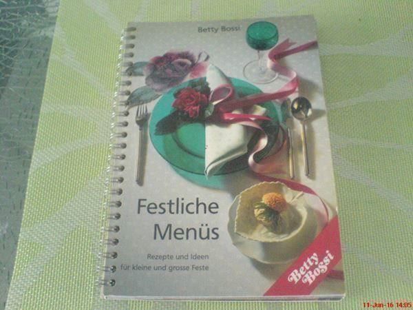 Libri: Festliche Menüs Betty Bossi – Nuovo (secondo la descrizione) da Oftringen venduto da andrax