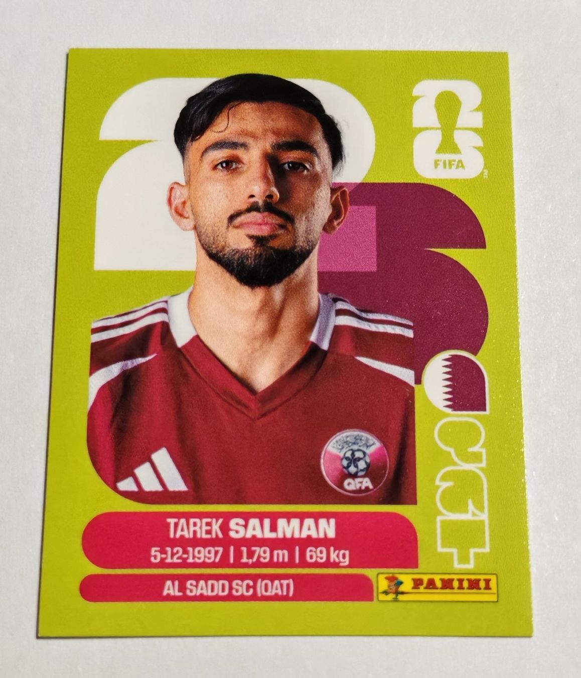 Panini Sammelbilder & Trading cards: Tarek Salman - QAT 8 – Neu (gemäss Beschreibung) aus Rietheim von Squaley