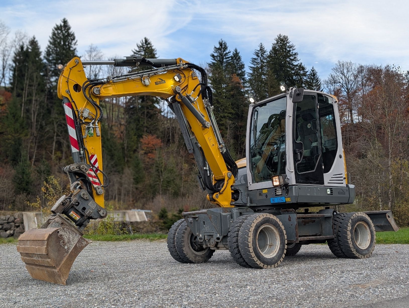 Wacker Neuson Escavatori: Radbagger Wacker Neuson EW65 mieten – Usato da Frutigen venduto da cmaster02 1