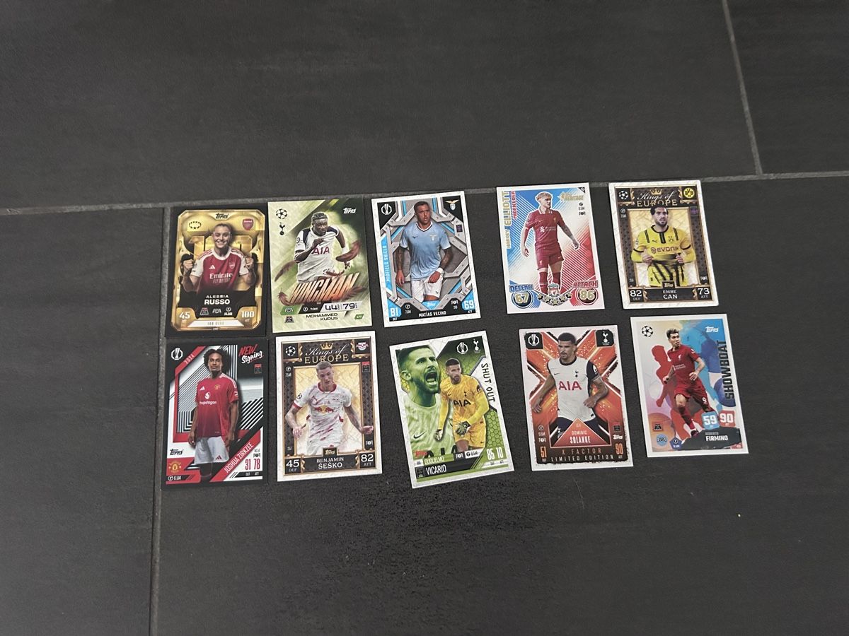Carte collezionabili: Fussball Sammelkarten Match Attax - 50Stk – Usato da Winznau venduto da Cosi2 1