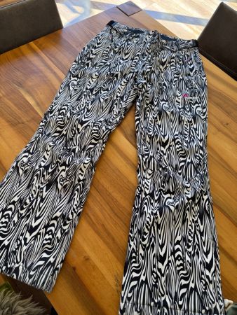 Albright tolle Skihose, Grösse 40, Zebra Schwarz Weiss