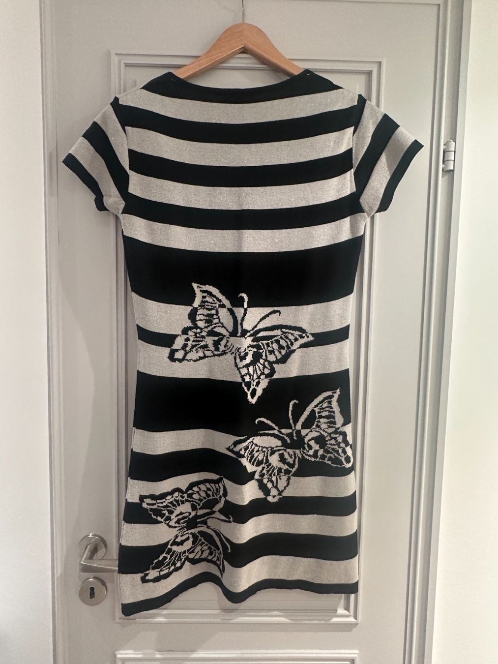 Kleider: Tolles Mini Stretchkleid mit Glitzer, Gr 36 – Gebraucht aus Genève von and_nv8c 2
