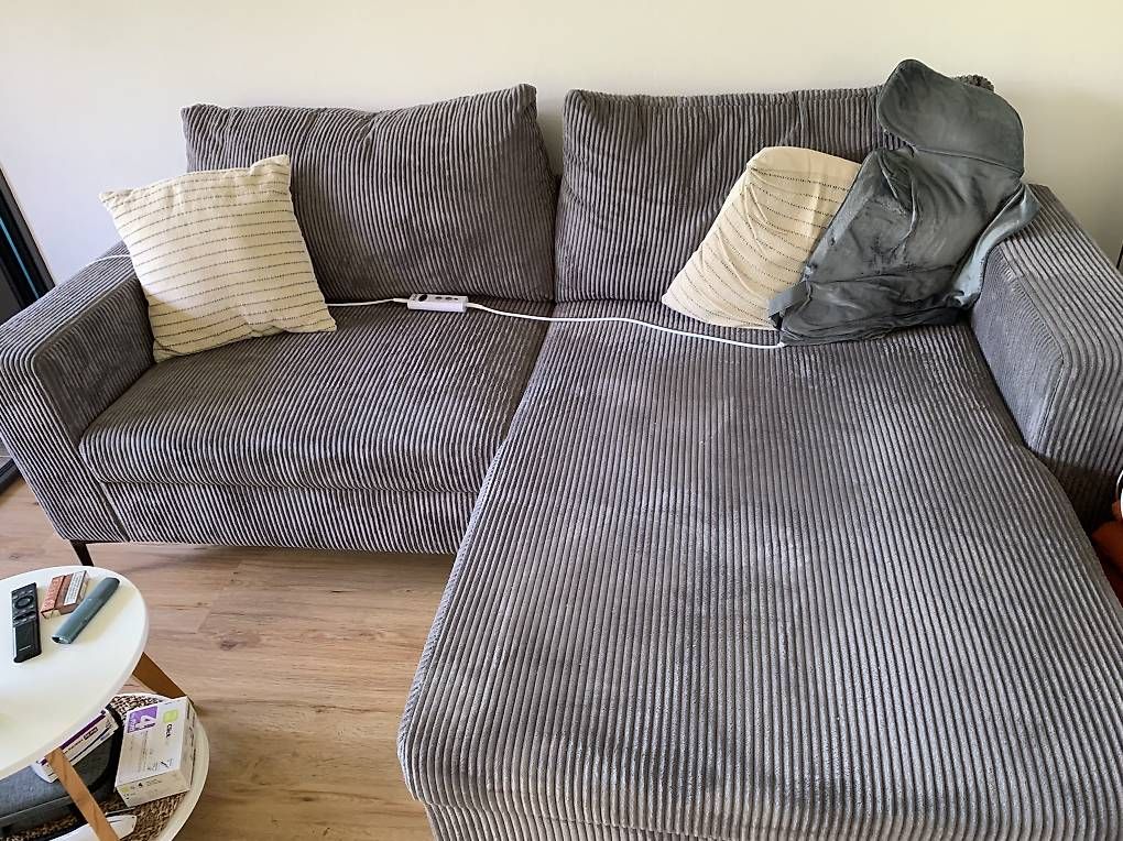Divani: Sofa grau aus Manchesterstoff – Usato da Steinebrunn venduto da Top102