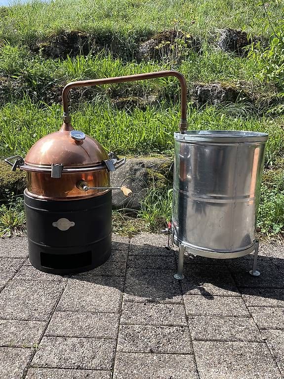 Mangimi: Destille, Brennerei, Brennanlage – Usato da Mühlrüti venduto da Chalberchue
