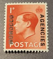 Britische Post in Marokko 1936 alte briefmarke