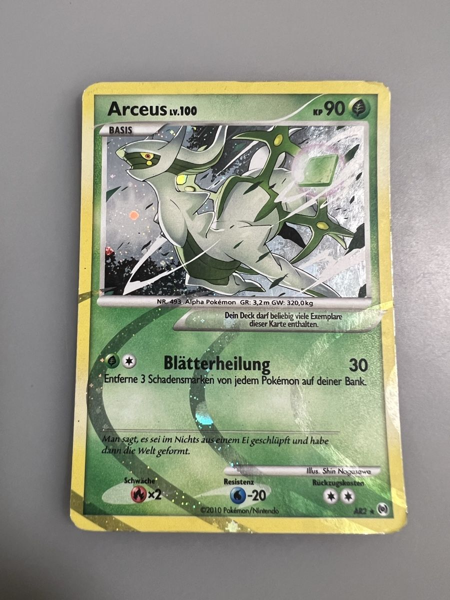Pokémon Carte collezionabili: Arceus – Usato da Muttenz venduto da Michugee97