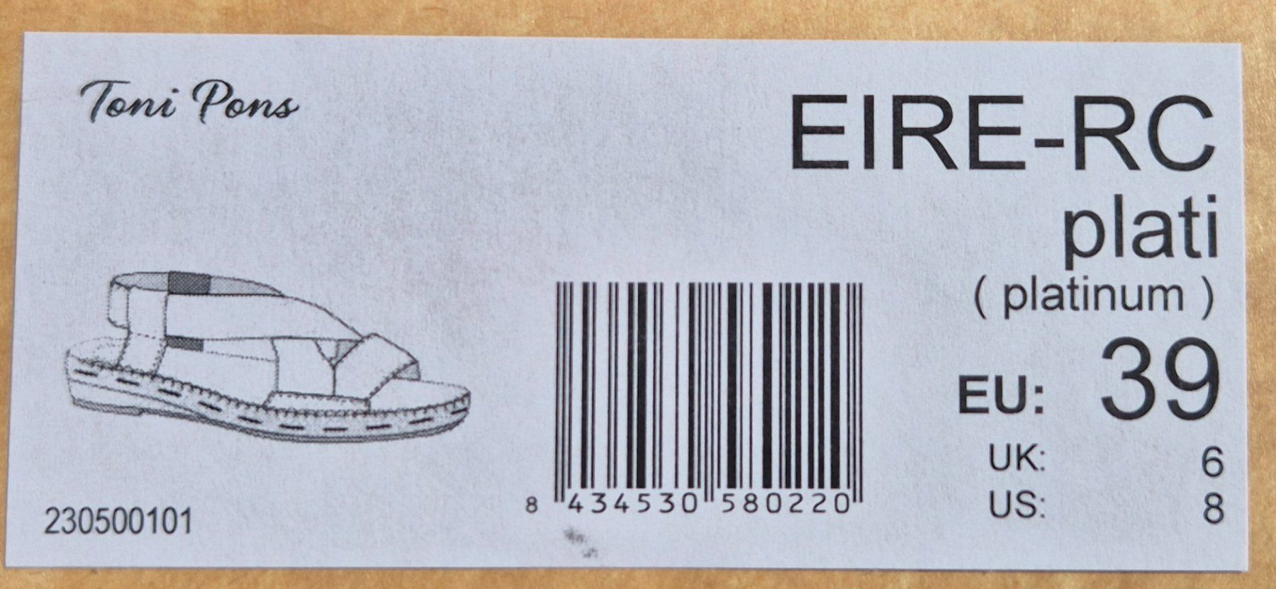 Scarpe da donna: Espadrilles Toni Pons cuir + empiècement élastique – Usato da Villars-sur-Glane venduto da Verocac 7