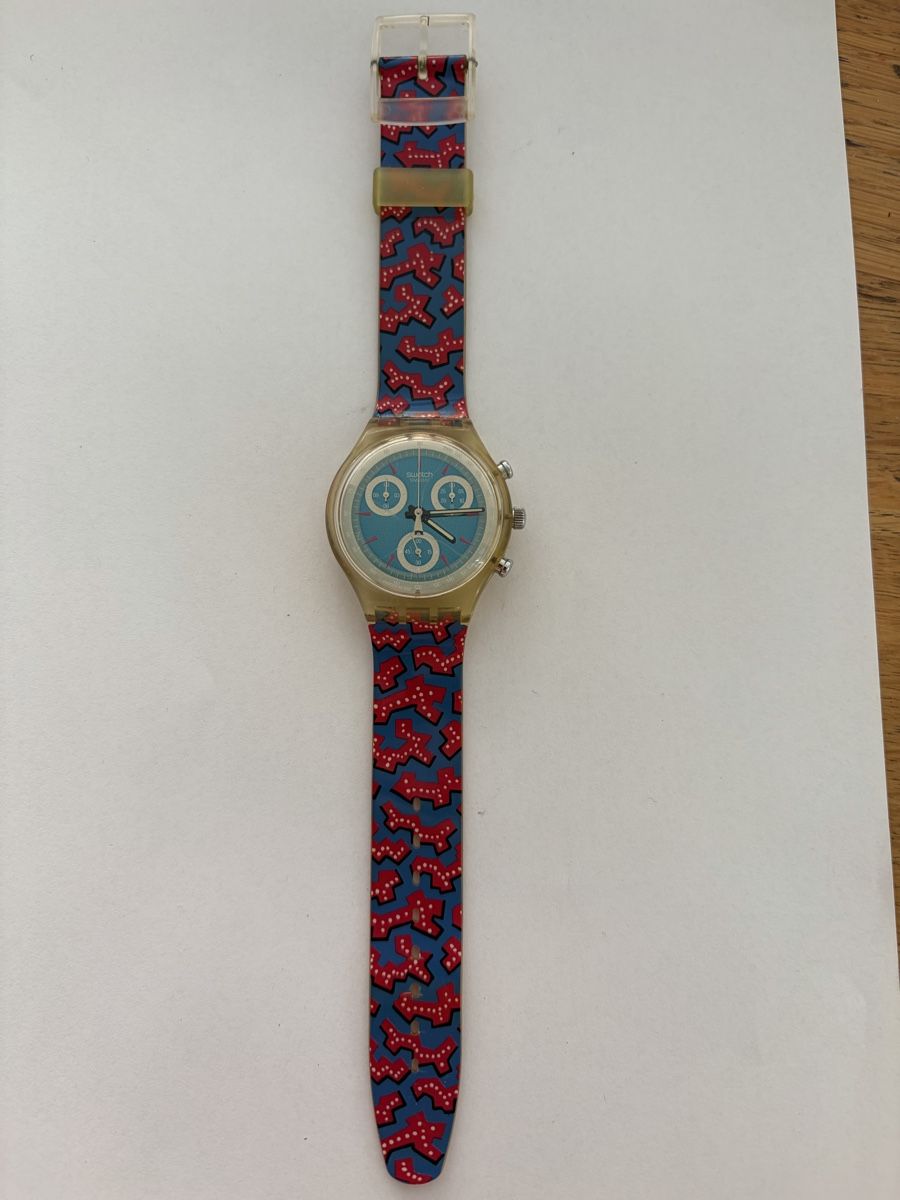 Swatch Uhren: Swatch Chrono "Wild Card" – Gebraucht aus Echallens von JAR69