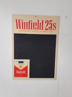 Vintage Winfield Zigaretten Werbeschild / Tafel