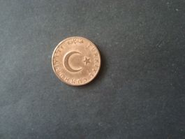 Türkei   10  kurus  1958