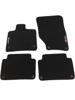 Velours Fussmatten für Audi Q7 4L 2006-2015 SQ7 Logo