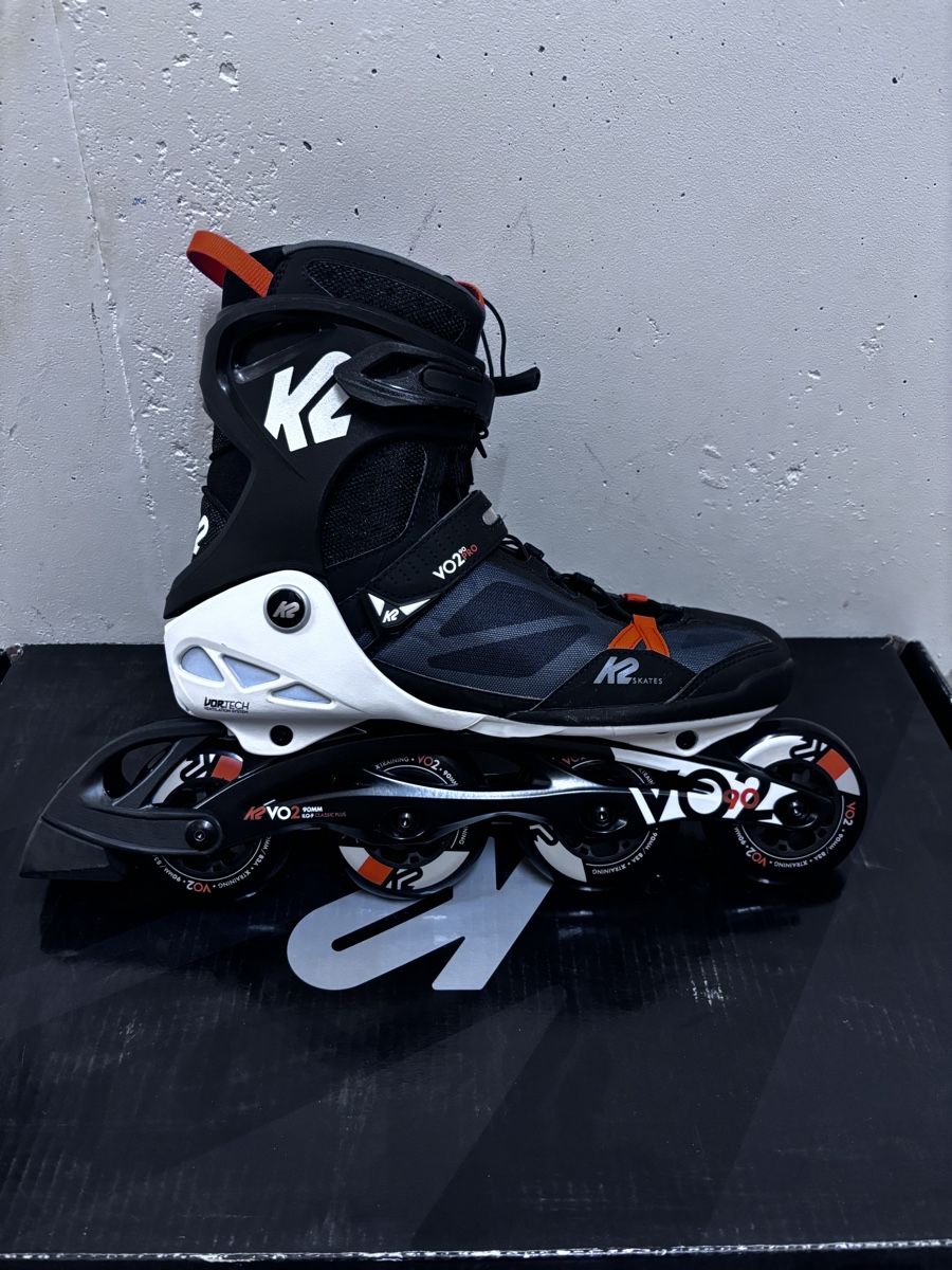 K2 Pattini in linea & Pattini a rotelle: Roller k2 90mm 46 – Nuovo e nell'imballaggio originale da Val-d'Illiez venduto da Laurent046