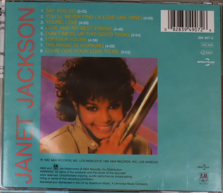 CD: Janet Jackson – Say You Do – Usato da Luzern venduto da CONTENTI 2