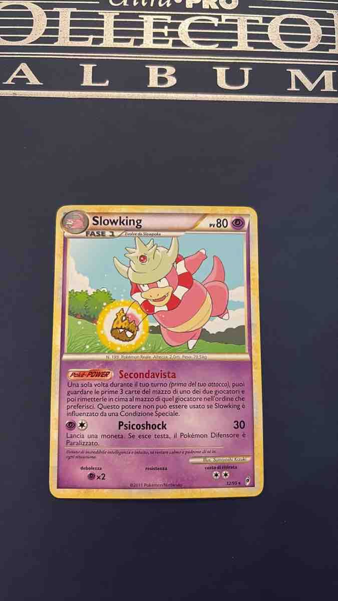 Pokémon Cartes à collectionner: Carta Pokemon Slowking – D'occasion à Agno par Pika_Bro