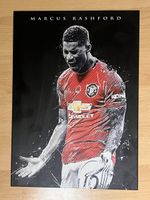Marcus Rashford Poster Matt guter Zustand