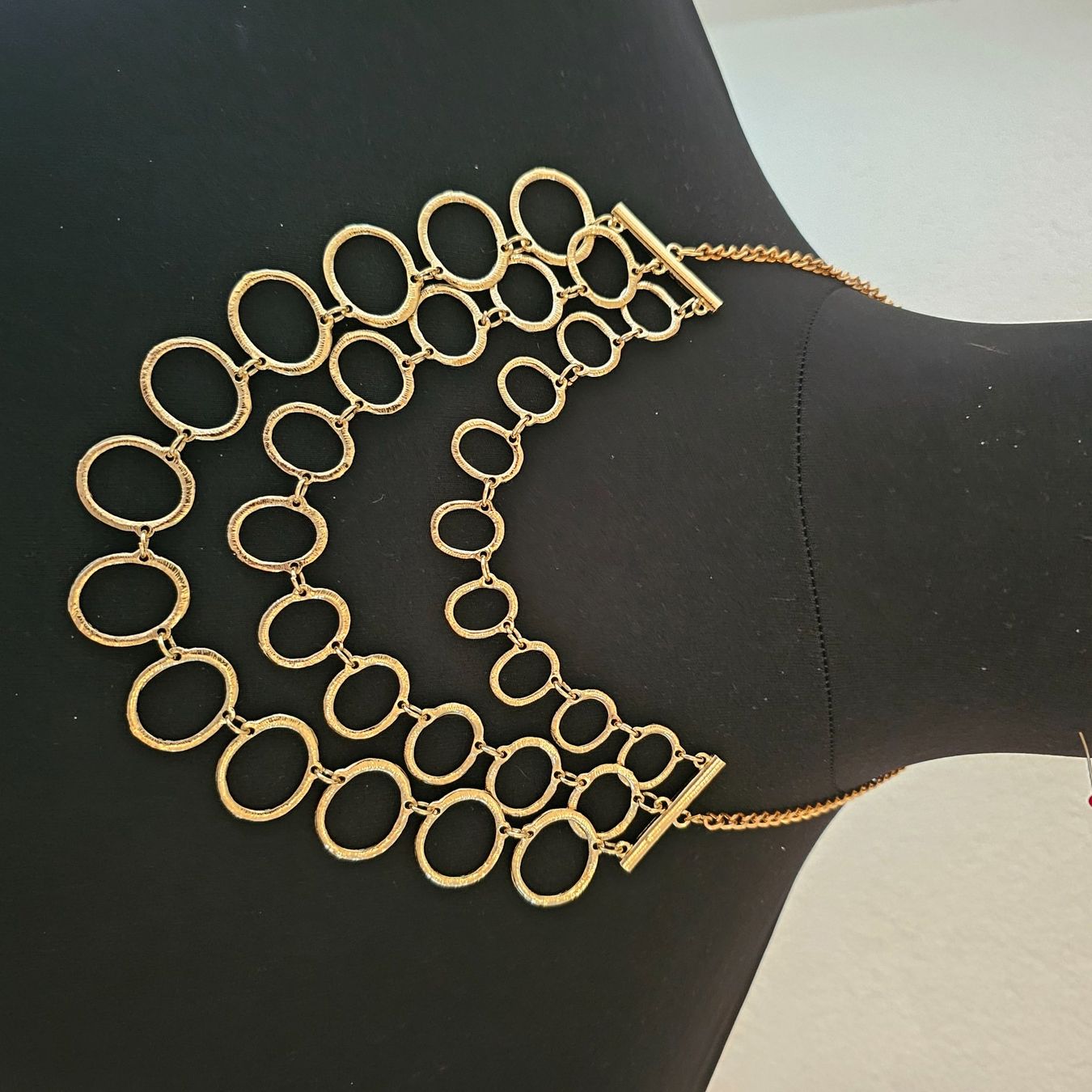 Catenine: ENDET Goldene Statement Kette, – Nuovo e nell'imballaggio originale da wolfhalden venduto da 46464646 1