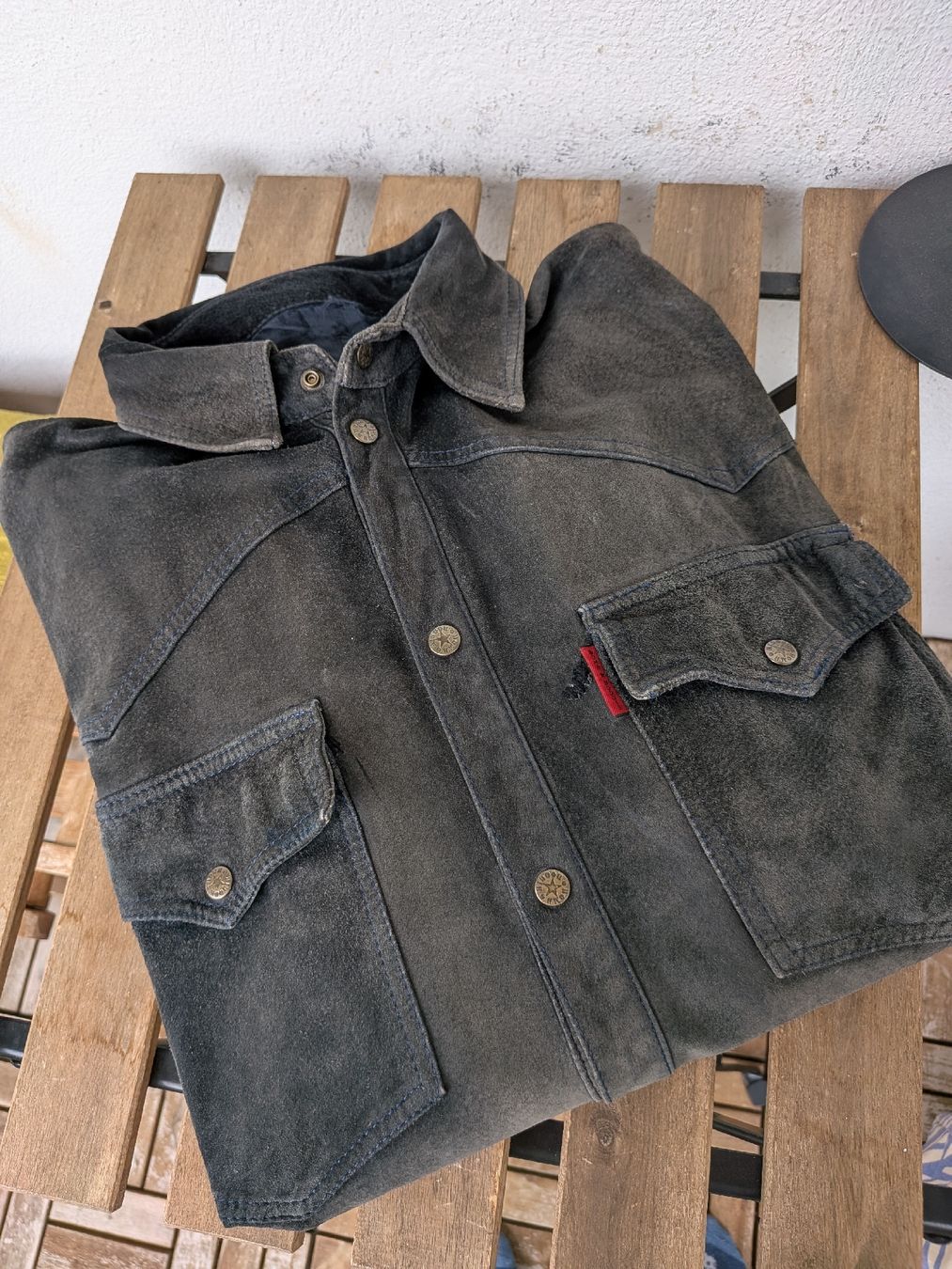 Jacken: Schwarze Wildederjacke – Gebraucht aus Bern von dun 3
