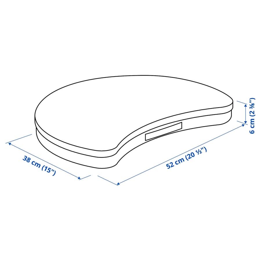 Ikea Supporti a parete: IKEA ÖJULF Laptophalter, 52x38 cm – Usato da Zürich venduto da Xeranon0 4