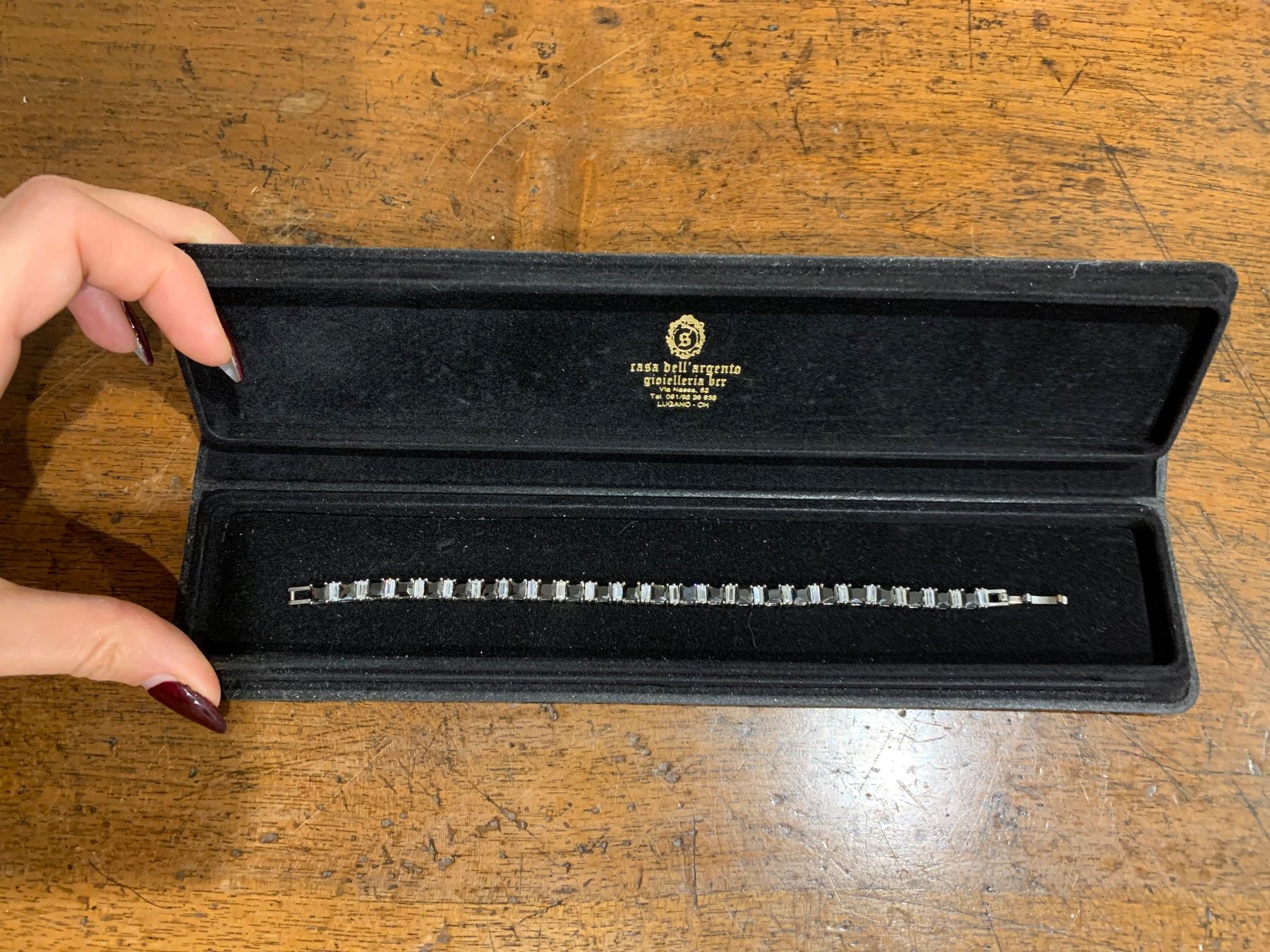 Bracciali & Braccialetti: Bracciale tennis in argento 925 – Usato da Gorduno venduto da nic_8jd2