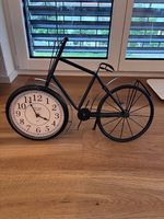 Dekorative Fahrrad-Wanduhr  Vintage Stil
