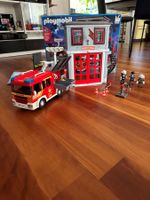 Playmobil City Action Feuerwehrwache und Feuerwehrauto