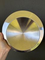 Vintage AMC Space Age Atomic chrome bowl with tripod legs