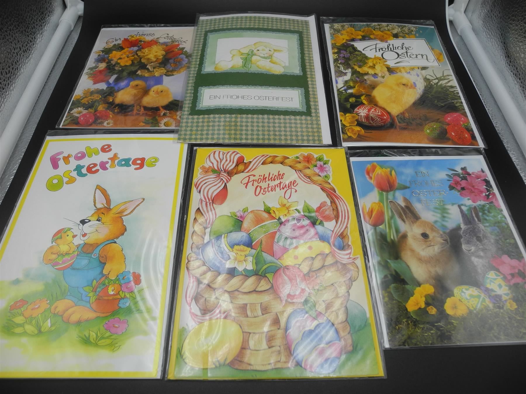 Cartoline: 6 Osterkarten, Nr. 304 – Nuovo e nell'imballaggio originale da Kottwil venduto da Crazyrolf