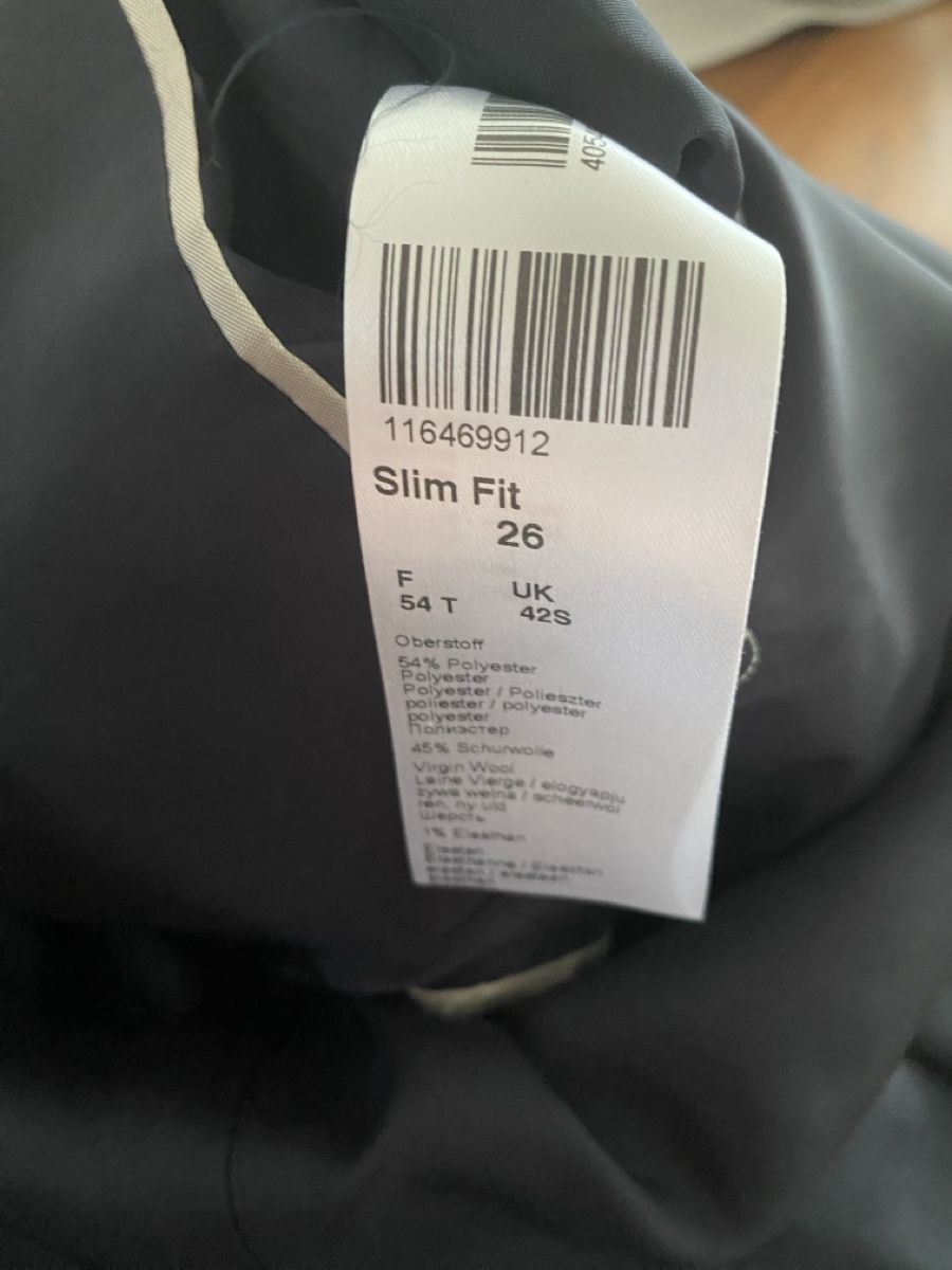 Completi: Herren Anzug NAVYBOOT Gr. 54 dunkelblau – Usato da Stansstad venduto da Venus04 4