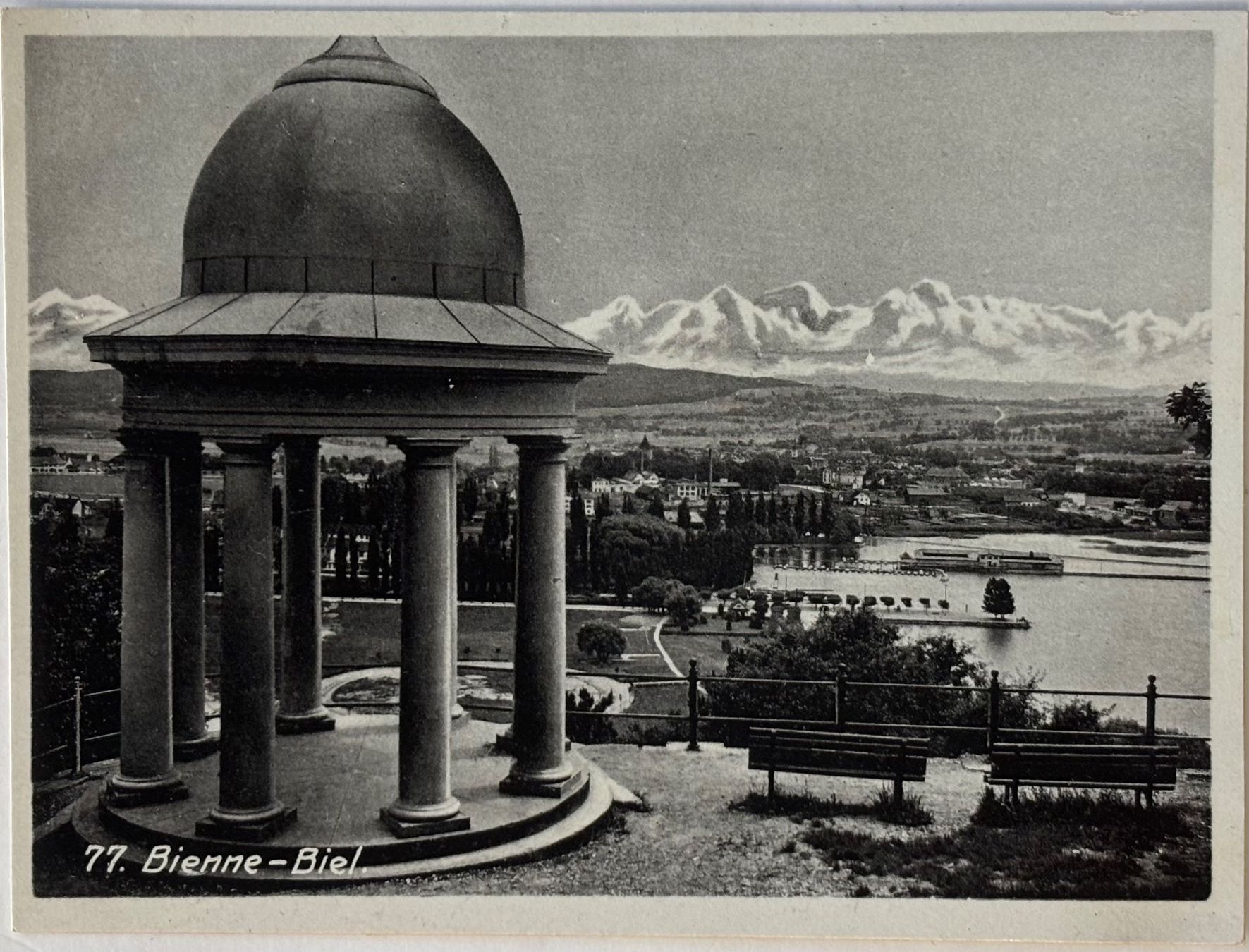 Cartoline postali: Sultana Zigarettenbild - Biel, Bienne – Usato da Frauenfeld venduto da Merk52