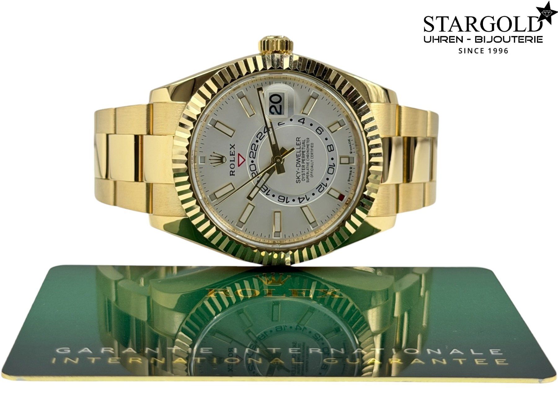 Rolex Orologi: Rolex Sky-Dweller Gelbgold - 336938 – Usato da Zürich venduto da Stargold-Uhren 8