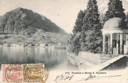 Paradiso TI Monte San Salvatore e lungolago