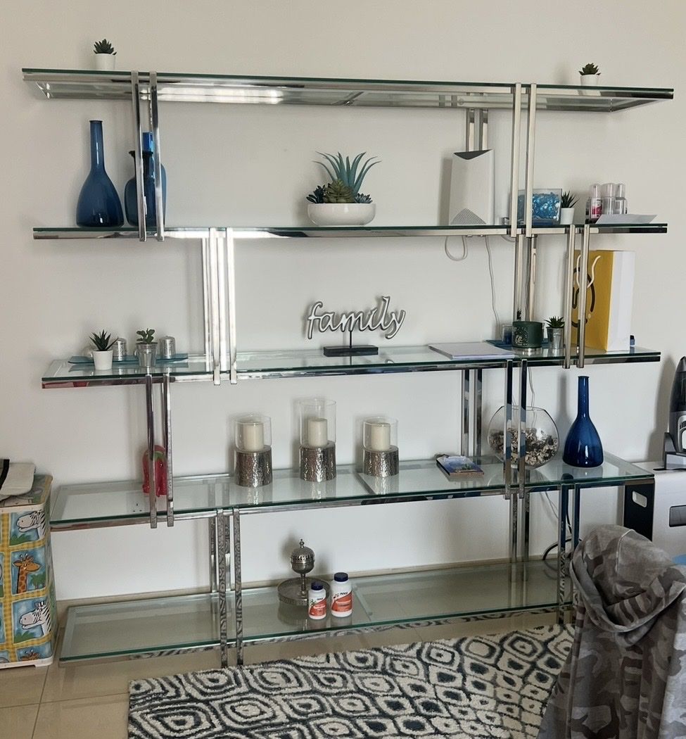 Scaffali: Glass & Metal shelf – Usato da Buchs SG venduto da fra_596t