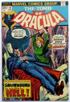 TOMB OF DRACULA #19 🔑 KEY BLADE PART VAMPIRE MARVEL 1974
