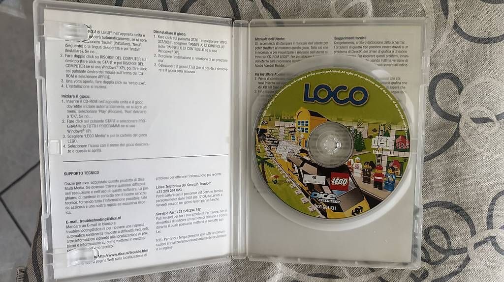 Lego Spiele: Lego  LOCO PC CD- ROM – Gebraucht aus Monte Carasso von Ely67 1
