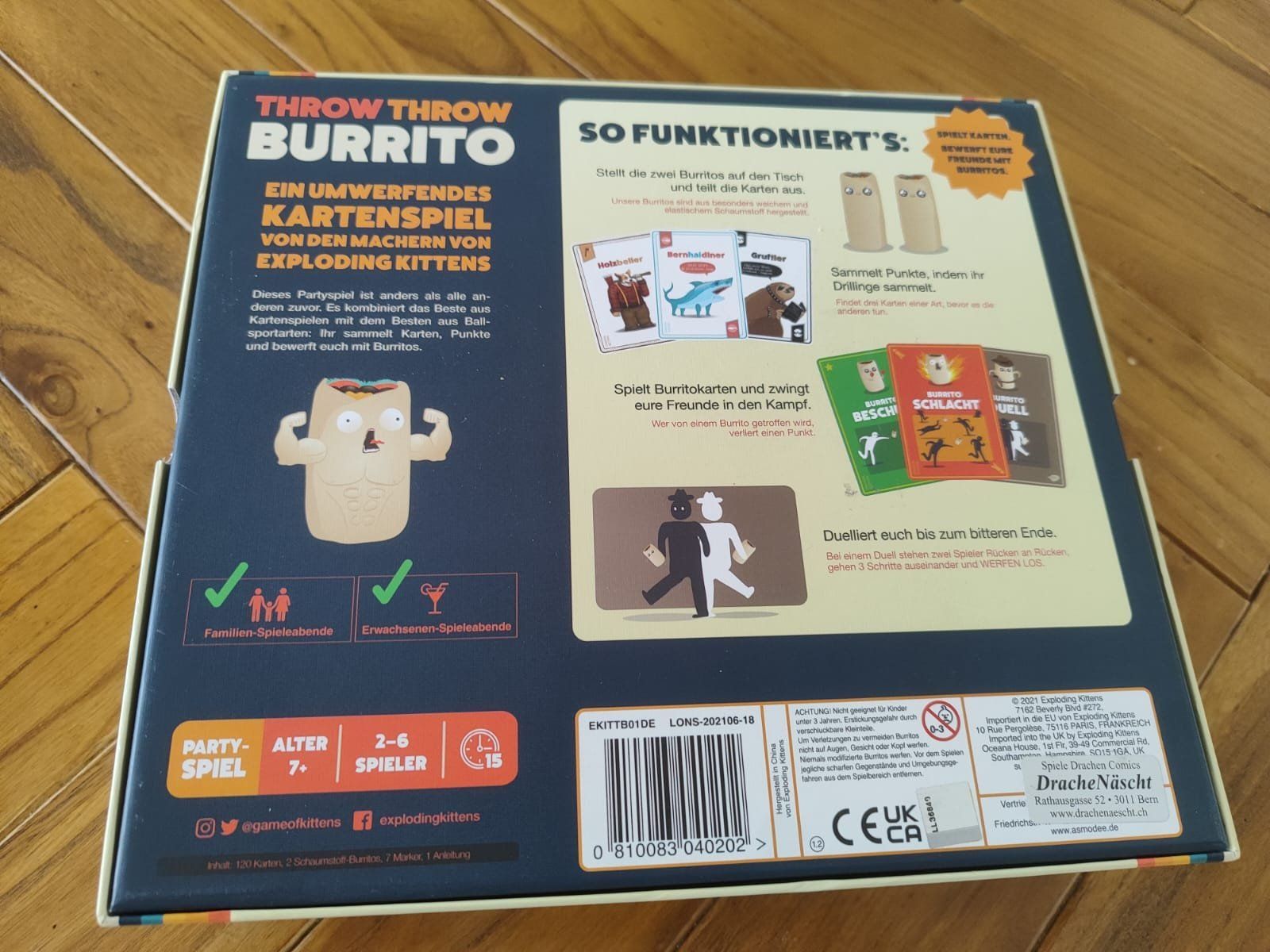 Giochi: Throw Throw Burrito – Nuovo (secondo la descrizione) da Gümligen venduto da Spos 1