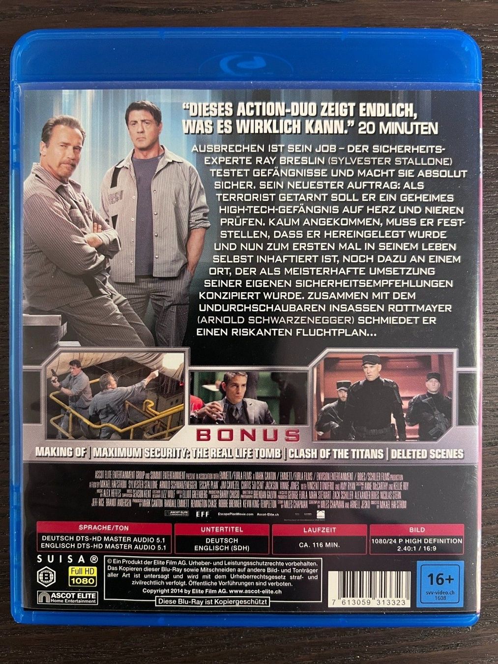 Tutti i DVDs: Escape Plane – Usato da Zürich venduto da Blu-ray_ZH 1