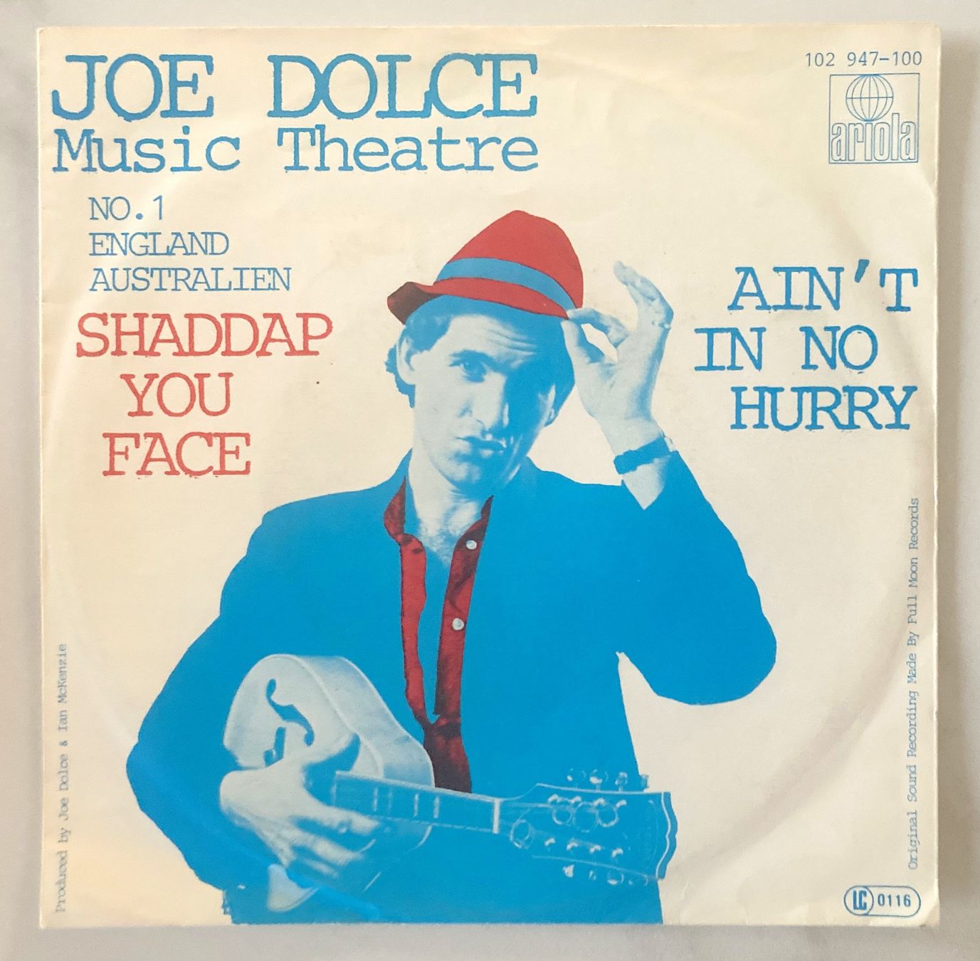 Dischi in vinile: JOE DOLCE - SHADDAP YOU FACE – Usato da Bottens venduto da hotter-than-hell