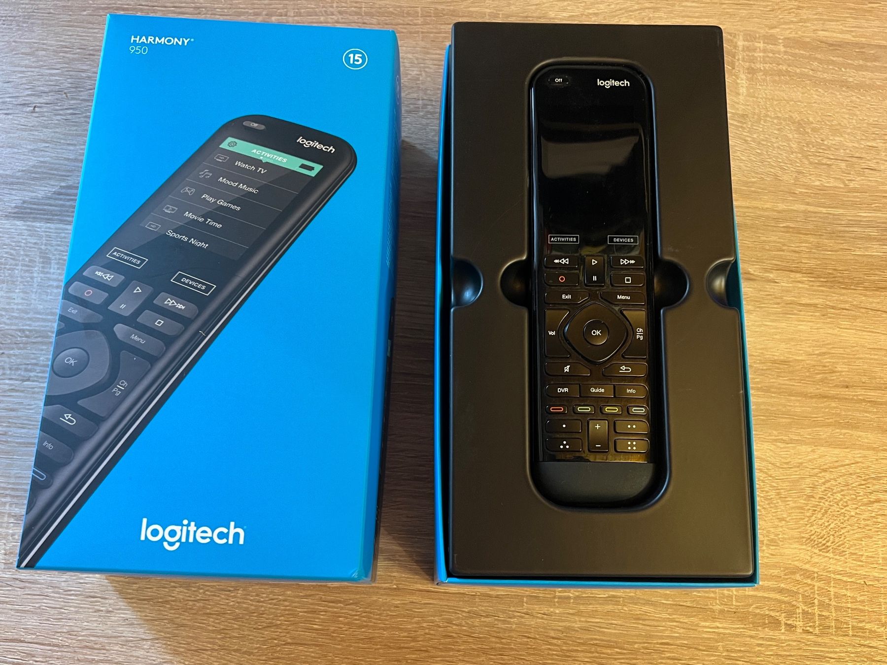 Logitech Telecomandi: Logitech Harmony 950 - Telecomando Multifunzione – Usato da Vezia venduto da ram_5gp7