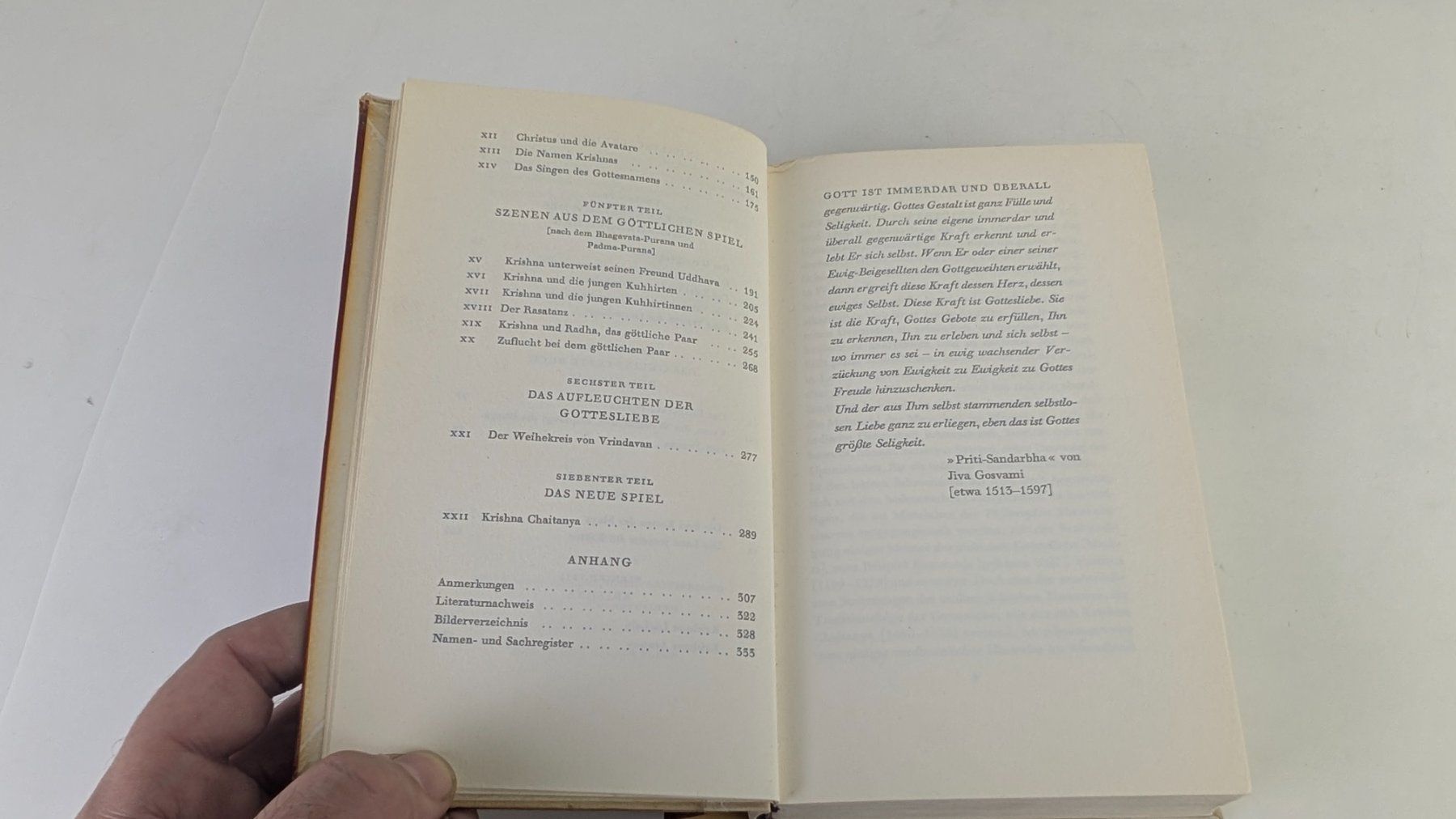 Libri: Die indische Gottesliebe, 1955 Walther Eidlitz – Usato da Zürich venduto da 1.Simon 5