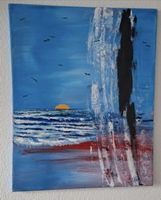 Gemälde " Meeresspiegel " handmade 40×50