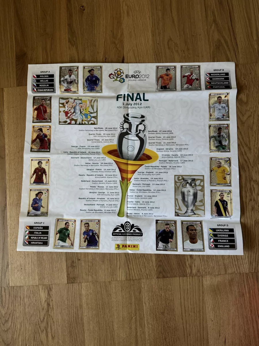 Foto & Immagini: Poster Panini EM 2012 – Usato da Zürich venduto da PrinceZuko