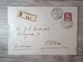 TR48 Enveloppe + Timbre Suisse 1932