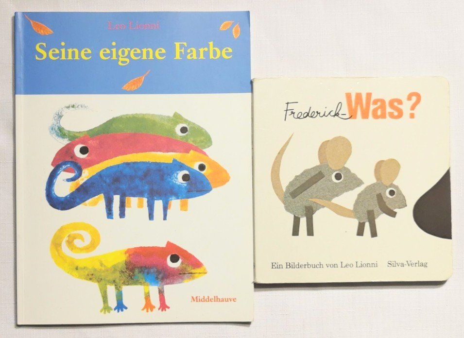 Libri: 2x Leo Lionni - Frederick - Was? & Seine eigene Farbe – Usato da Wängi venduto da ABIZONE-86