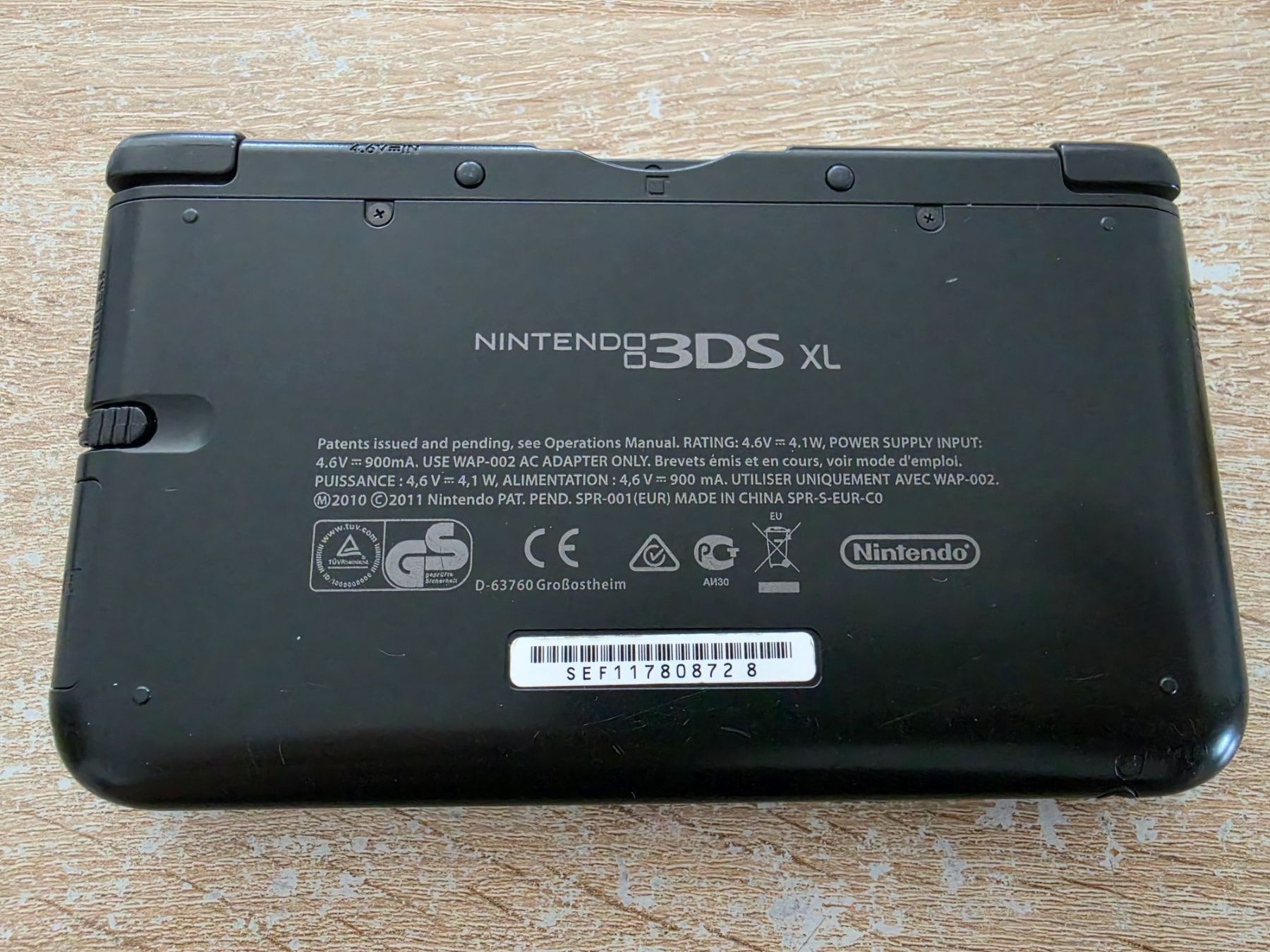 Nintendo Console: Nintendo 3DS XL in schwarz – Usato da Sempach venduto da Knuckles17 5