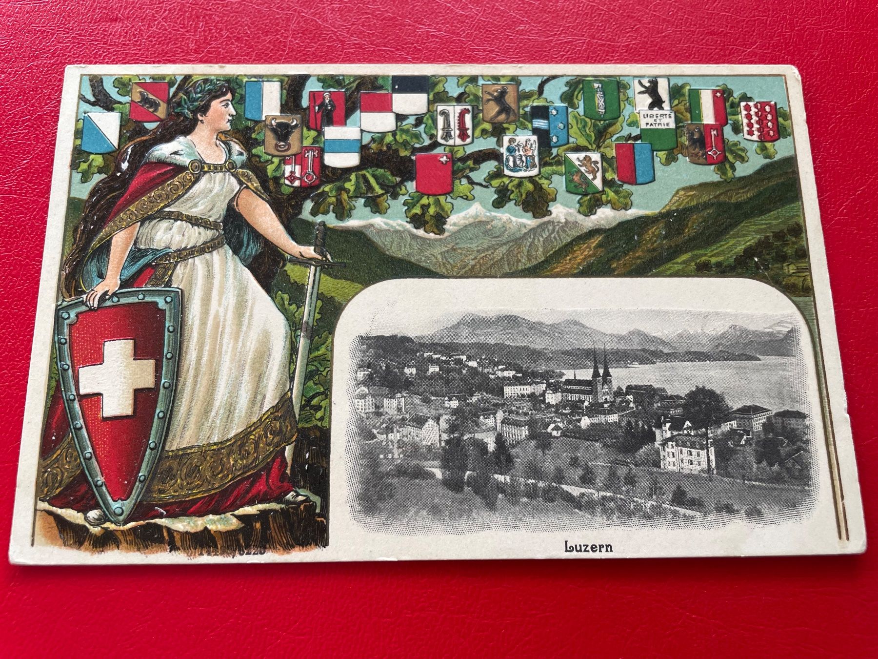Ansichtskarten: LITHO Helvetia / Luzern – Gebraucht aus St-Légier-La Chiésaz von Theo005